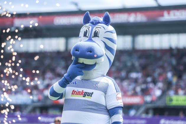 Sports, Soccer, 3rd Division, 2026–2027 Season, Friendly Match: Sparta Rotterdam vs. MSV Duisburg, August 1, 2026, Sparta Stadium Het Kasteel, Ennatz the mascot, Rotterdam, Sparta Stadium Het Kasteel, Netherlands