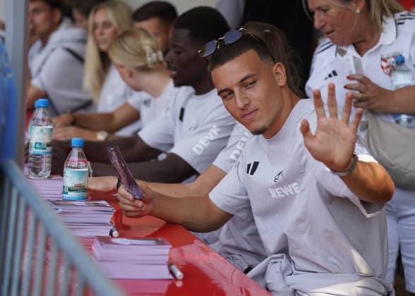 August 1, 2026, Soccer, Cologne, 1. FC Köln Season Opener, Said El Mala, FC Köln, Autograph Session,
