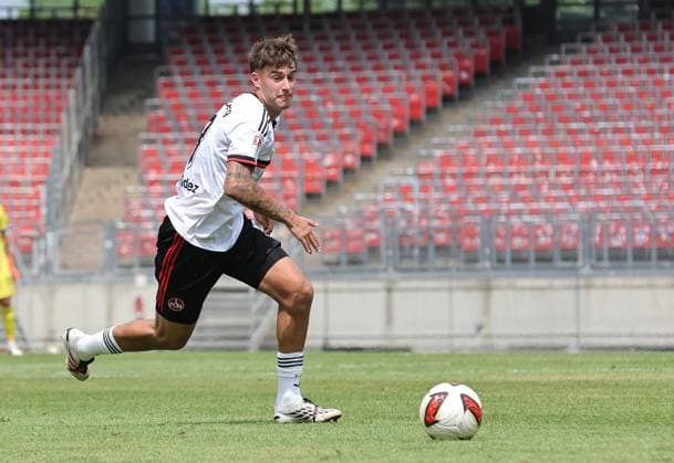 August 1, 2026 Soccer Season 2026–2027 Exhibition Match Friendly Match Preseason Match 1 FC Nürnberg Nuremberg FCN Club Real Oviedo Sports Photo Zink DaMa xdaxmax Javier Fernandez 8, 1 FC Nuremberg FCN Cutout Single Image