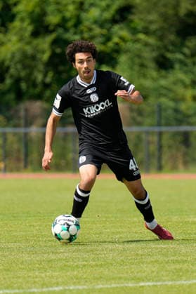 August 1, 2026, BW Schinkel Sports Field, Osnabrück, GER, 2nd and 3rd Divisions, Friendly Match: SV Meppen vs. VfL Osnabrück, Niclas Nadj SV Meppen 40 DFL REGULATIONS PROHIBIT ANY USE OF PHOTOGRAPHS AS IMAGE SEQUENCES AND OR QUASI-VIDEO Osnabrück Lower Saxony Netherlands BW Schinkel Sports Field