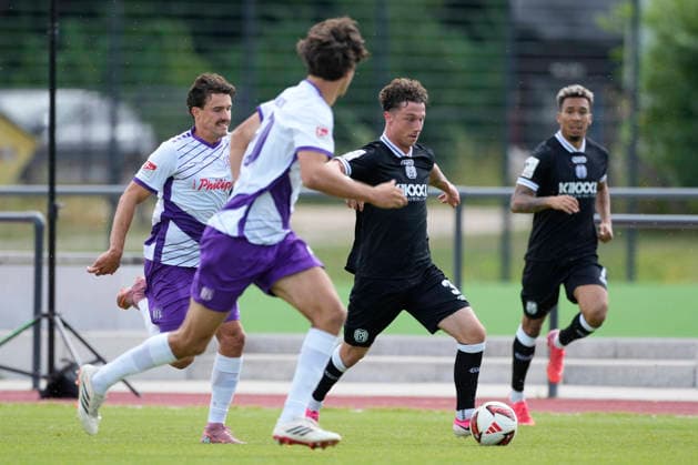 August 1, 2026, BW Schinkel Sports Field, Osnabrück, GER, 2nd and 3rd Divisions, Friendly Match: SV Meppen vs. VfL Osnabrück, Tobias Mißner SV Meppen 3 DFL REGULATIONS PROHIBIT ANY USE OF PHOTOGRAPHS AS IMAGE SEQUENCES AND OR QUASI-VIDEO Osnabrück Lower Saxony Netherlands BW Schinkel Sports Field