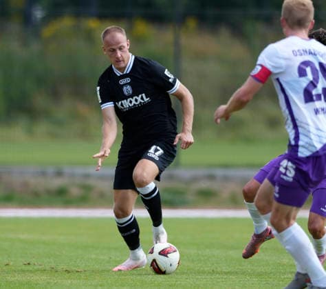August 1, 2026, BW Schinkel Sports Field, Osnabrück, GER, 2nd and 3rd Divisions, Friendly Match: SV Meppen vs. VfL Osnabrück, Jannic Ehlers SV Meppen 17 DFL REGULATIONS PROHIBIT ANY USE OF PHOTOGRAPHS AS IMAGE SEQUENCES AND OR QUASI-VIDEO Osnabrück Lower Saxony Netherlands BW Schinkel Sports Field