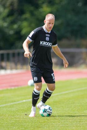 August 1, 2026, BW Schinkel Sports Field, Osnabrück, GER, 2nd and 3rd Divisions, Friendly Match: SV Meppen vs. VfL Osnabrück, Jannic Ehlers SV Meppen 17 DFL REGULATIONS PROHIBIT ANY USE OF PHOTOGRAPHS AS IMAGE SEQUENCES AND OR QUASI-VIDEO Osnabrück Lower Saxony Netherlands BW Schinkel Sports Field