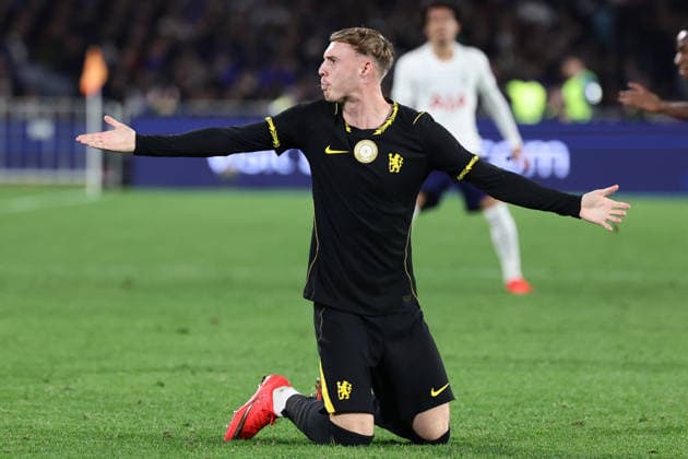 Cole Palmer of Chelsea reacts during the Sydney Super Cup Finals match between Chelsea and Tottenham Hotspur at the Accor Stadium, Sydney, Australia on 1 August 2026. Copyright: xPeterxDovganx 45310030