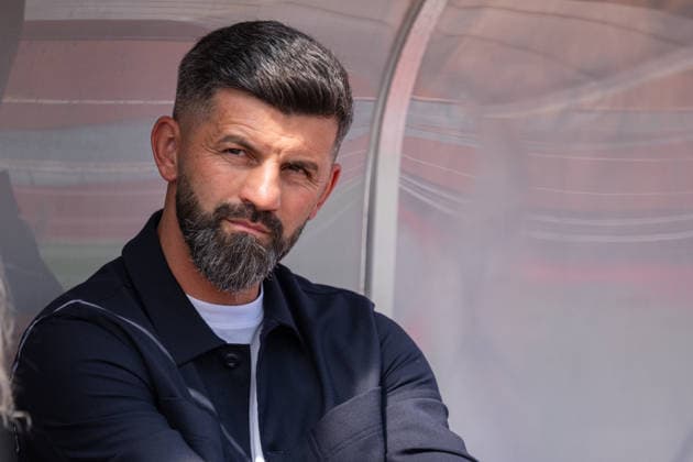 August 1, 2026, Soccer, 2026–2027 Season, Friendly Match, KSV Hessen Kassel vs. FC Schalke 04, Coach Miron Muslic, FC Schalke 04, Kassel, Auestadion, Germany, xRHR PHOTO YYx Copyright: KROEGER RHR-FOTOx RHR-FOTO YY