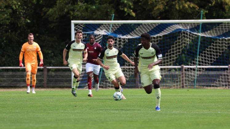 August 1, 2026, xrekx, Soccer Friendly Match, FC Metz vs. 1. FC Kaiserslautern, featuring Semih Sahin, 1. FC Kaiserslautern. DFL and DFB regulations prohibit any use of photographs as image sequences and or quasi-video. Metz
