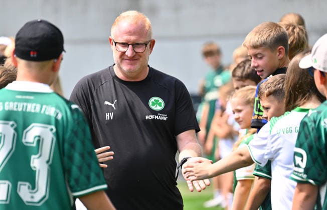 August 1, 2026 SpVgg Greuther Fürth Fürth Team Presentation 2026–2027 Season Opener xwoxzix Heiko Vogel, Head Coach of SpVgg Greuther Fürth