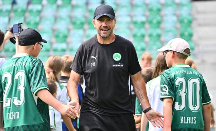 August 1, 2026 SpVgg Greuther Fürth Fürth Team Presentation: Start of the 2026–2027 Season xwoxzix Frank Kackert, Goalkeeper Coach, SpVgg Greuther Fürth