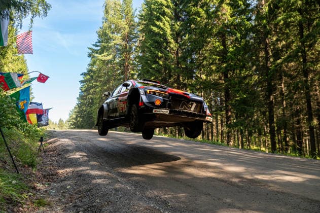 IPA87154667 - Thierry Neuville (BEL) and Martijn Wydaeghe (BEL) in a Hyundai i20 N Rally1 from the Hyundai Shell Mobis World Rally Team in action during the FIA WRC, Motorsport Rallye, WM Secto Rally Finland in Jyväskylä, Finland, July 30–August 2, 2026.  Copyright: xFedericoxManoni IPAxSportx xx 87154667