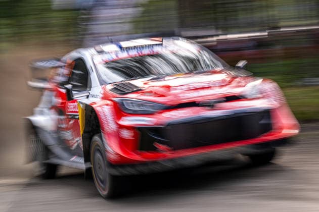 IPA87154663 - Sébastien Ogier (FRA) and Julien Ingrassia (FRA) in a Toyota GR Yaris Rally1 from Toyota Gazoo Racing WRT in action during the FIA WRC, Motorsport Rallye, WM SECTO RALLY FINLAND in Jyväskylä, Finland, July 30–August 2, 2026.  Copyright: xFedericoxManoni IPAxSportx xx 87154663