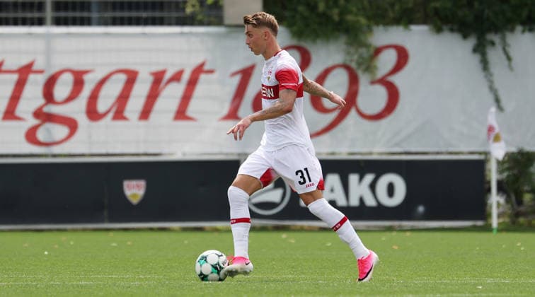 August 1, 2026, Germany, Stuttgart, Soccer: VfB Stuttgart II vs. FC Astoria Walldorf, Veit Stange (VfB)