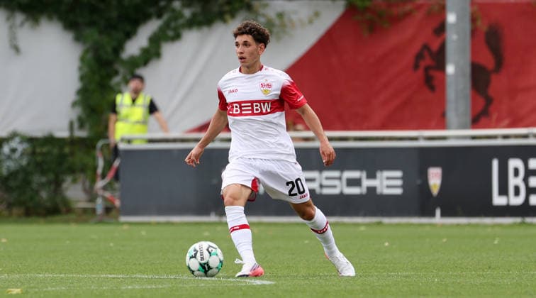August 1, 2026, Germany, Stuttgart, Soccer: VfB Stuttgart II vs. FC Astoria Walldorf, Tuncay Duma (VfB)