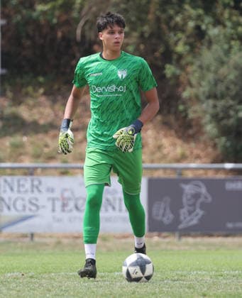 Freiberg, U19 Soccer, DFB Junior Cup: SGV Heilbronn Freiberg vs. VfL Wolfsburg, Rayan Safi (SGV)