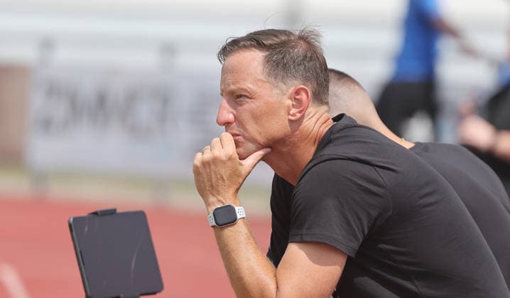 Freiberg, U19 Soccer, DFB Junior Cup: SGV Heilbronn Freiberg vs. VfL Wolfsburg, Ramon Gehrmann (SGV)