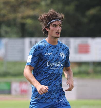 Freiberg, U19 Soccer, DFB Junior Cup: SGV Heilbronn Freiberg vs. VfL Wolfsburg, Ilias Belca (SGV)
