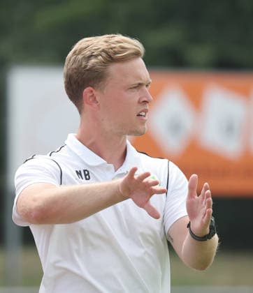 Freiberg, U19 Soccer, DFB Junior Cup: SGV Heilbronn Freiberg vs. VfL Wolfsburg, Niklas Bräuer (Wolfsburg)