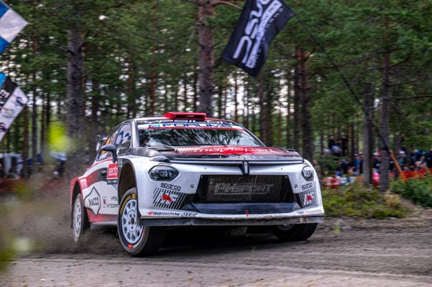 MOTORSPORTS - Rally - WRC, Motorsport Rallye, WM Secto Rally Finland Photo by IPA ABACAPRESS.COM87154680 - Nikolay Gryazin (BUL) and Konstantin Aleksandrov (KGZ) in a Lancia Ypsilon HF Rally2 from Lancia Corse HF in action during the FIA WRC SECTO RALLY FINLAND in Jyväskylä, Finland, July 30–August 2, 2026. Finland Finland  Copyright: xIPAxSport ABACAx
