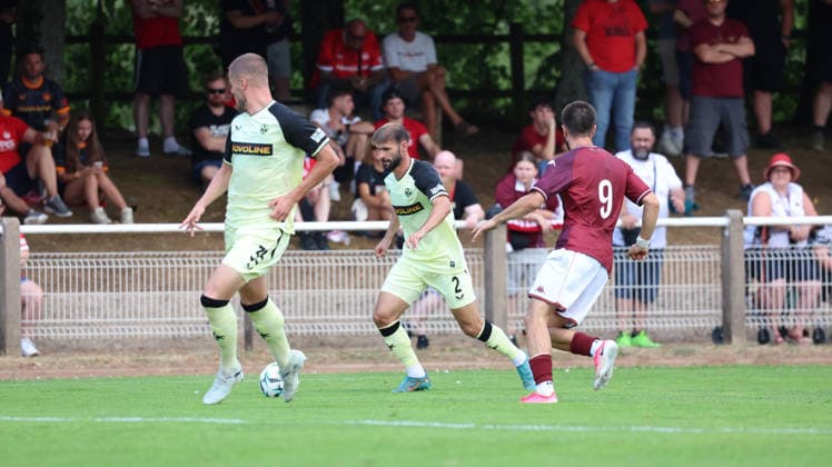 August 1, 2026, xrekx, Soccer Friendly Match, FC Metz vs. 1. FC Kaiserslautern v l Simon Asta 1. FC Kaiserslautern DFL DFB REGULATIONS PROHIBIT ANY USE OF PHOTOGRAPHS as IMAGE SEQUENCES and or QUASI-VIDEO Metz