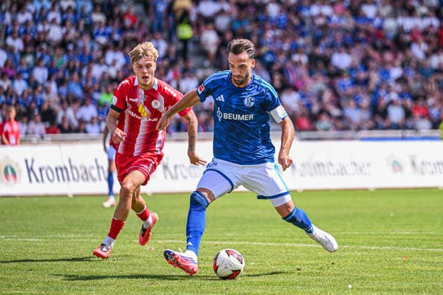 August 1, 2026, Soccer, 2026–2027 Season, Friendly Match, KSV Hessen Kassel vs. FC Schalke 04, Kenan Karaman of FC Schalke 04 scores the goal to make it 0–1, xRHR PHOTO YYx Copyright: KROEGER RHR-FOTOx RHR-FOTO YY