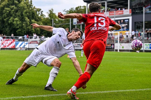Football, Bavarian Regional League, FC Memmingen v SpVgg Ansbach