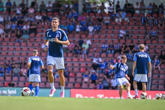 August 1, 2026, Soccer, 2026–2027 Season, Friendly Match, KSV Hessen Kassel vs. FC Schalke 04, Dejan Ljubicic, FC Schalke 04, Kassel, Auestadion, Germany, xRHR PHOTO YYx Copyright: KROEGER RHR-FOTOx RHR-FOTO YY