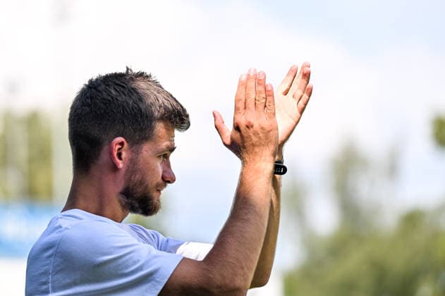 August 1, 2026, GER, Soccer, Men s, Bavarian Regional League, 2026–2027 Season, FC Memmingen vs. SpVgg Ansbach, Niklas Reutelhuber, Ansbach, Memmingen, and ArenaPark, Bavaria, Germany Copyright: xNordphotox xHafnerx