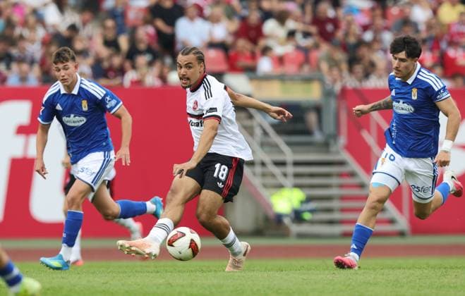 August 1, 2026 Soccer Season 2026–2027 Exhibition Match Friendly Match Preseason Match 1. FC Nürnberg FCN Club Real Oviedo Sports Photo Zink DaMa xdaxmax Rafael Lubach 18, 1. FC Nürnberg FCN plays soccer