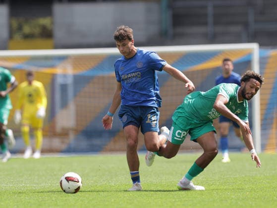 Max Marie Eintracht Braunschweig vs. Beka La Louviere Soccer, Men s, 2026–2027 Season, 2nd Division, Eintracht Stadium, Eintracht Braunschweig vs. RAAL La Louviere, preseason, friendly match, 0–0. DFL regulations prohibit any use of photographs as image sequences and or quasi-video.