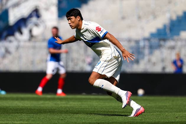 August 1, 2026, Darmstadt, Friendly Match: SV Darmstadt 98 vs. FC Portsmouth; Hojae Lee of SV Darmstadt 98 in action Copyright: HMBxMedia JoaquimxFerreira