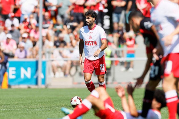 Soccer Friendly Match: Bayer 04 Leverkusen vs. Rot Weiss Essen on August 1, 2026, at Ulrich Haberland Stadium in Ulrich Haberland Stadium; Ekin Celebi, Rot Weiss Essen