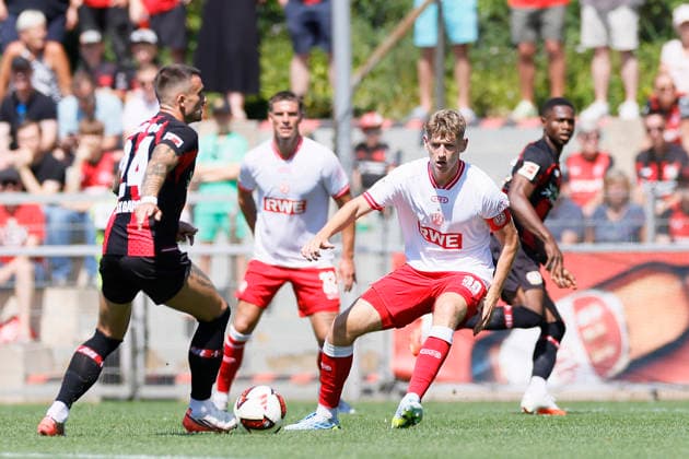 Soccer Friendly Match: Bayer 04 Leverkusen vs. Rot-Weiss Essen on August 1, 2026, at Ulrich Haberland Stadium in Ulrich Haberland Stadium; Gianluca Swajkowski, Rot-Weiss Essen