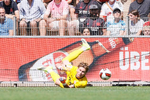 Soccer Friendly Match: Bayer 04 Leverkusen vs. Rot Weiss Essen on August 1, 2026, at Ulrich Haberland Stadium in Ulrich Haberland Stadium; Felix Wienand, Rot Weiss Essen