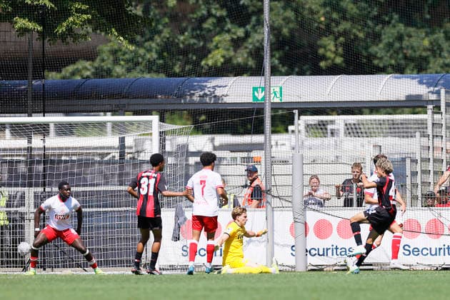 Soccer Friendly Match: Bayer 04 Leverkusen vs. Rot Weiss Essen on August 1, 2026, at Ulrich Haberland Stadium in Ulrich Haberland Stadium; Felix Wienand, Rot Weiss Essen