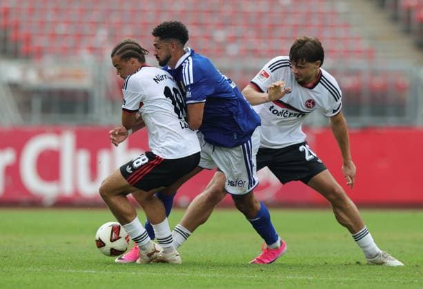 August 1, 2026 Soccer Season 2026–2027 Exhibition Match Friendly Match Preseason Match 1 FC Nürnberg Nuremberg FCN Club Real Oviedo Sports Photo Zink DaMa xdaxmax Rafael Lubach 18, 1 FC Nuremberg FCN Christopher Ramos de la Flor 9, Real Oviedo Fynn Otto 20, 1 FC Nuremberg FCN
