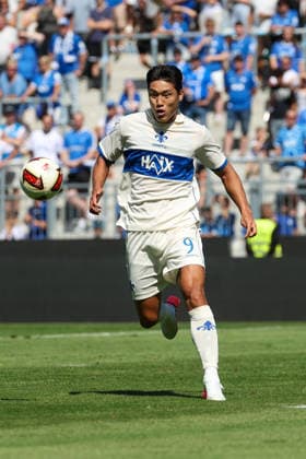 August 1, 2026, Darmstadt, Friendly Match: SV Darmstadt 98 vs. FC Portsmouth; Hojae Lee of SV Darmstadt 98, in action, with the ball Copyright: HMBxMedia JoaquimxFerreira