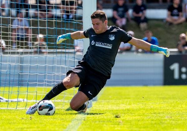Soccer Regional League, West Division 1, Matchday: SV Westfalia Rhynern vs. Sportfreunde Siegen on August 1, 2026, at the Kümpel Hellmeister Arena in the Westfalia Sportpark in Hamm-Rhynern. Christopher Balkenhoff, Rhynern xMAx