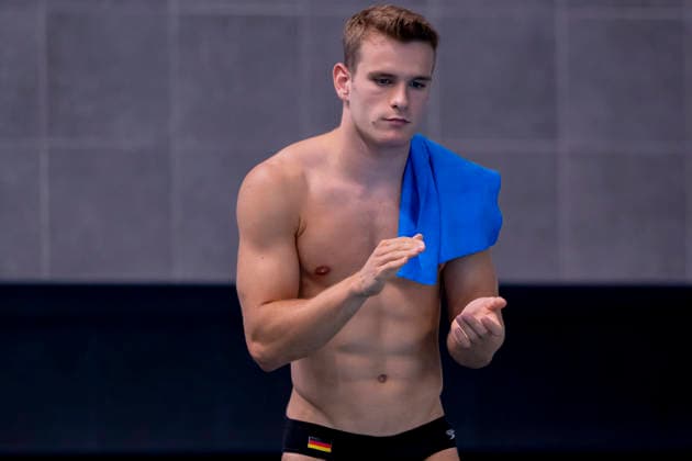 France, Paris, Centre Aquatique Olympique Metropole du Grand Paris, August 1, 2026, European Aquatics Championships – Diving, Day 2, Men’s 1m Springboard Preliminary, Moritz Linus Wesemann of Germany Photo by Eibner Pressefoto Tino Henschel European Aquatics Championships – Diving, Day 2, Men’s 1m Springboard Preliminary, Paris Copyright: xEibnerxPressefotox