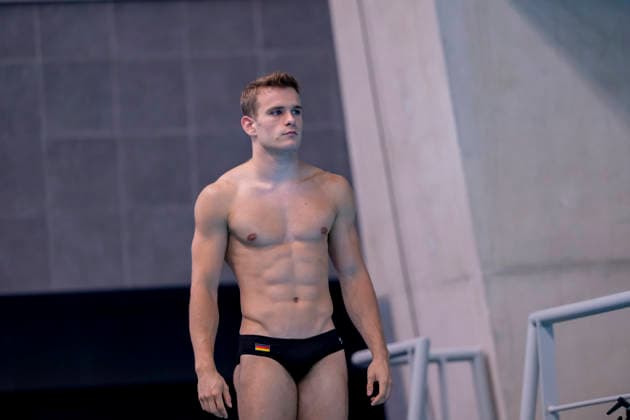 France, Paris, Centre Aquatique Olympique Metropole du Grand Paris, August 1, 2026, European Aquatics Championships – Diving, Day 2, Men’s 1m Springboard Preliminary, Moritz Linus Wesemann of Germany Photo by Eibner Pressefoto Tino Henschel European Aquatics Championships – Diving, Day 2, Men’s 1m Springboard Preliminary, Paris Copyright: xEibnerxPressefotox