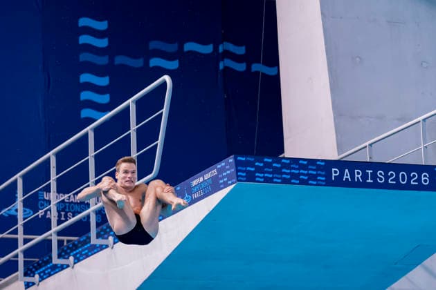 France, Paris, Centre Aquatique Olympique Metropole du Grand Paris, August 1, 2026, European Aquatics Championships – Diving, Day 2, Men’s 1m Springboard Preliminary, Moritz Linus Wesemann of Germany Photo by Eibner Pressefoto Tino Henschel European Aquatics Championships Diving, Day 2, Men’s 1m Springboard Preliminary, Paris Copyright: xEibnerxPressefotox