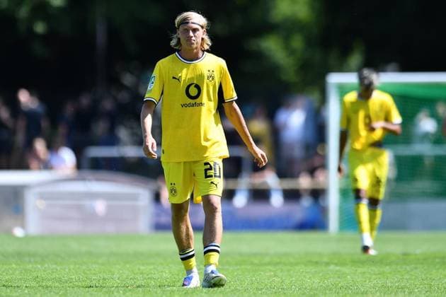 VfL Bochum U21 vs. Borussia Dortmund U23 ** FOR EDITORIAL PURPOSES ONLY ** EDITORIAL USE ONLY ** p Soccer Regionalliga West 1 Matchday VfL Bochum U21 vs. Borussia Dortmund U23 on August 1, 2026, at the Mondpalast Arena in Herne Luke Fahrenhorst Borussia Dortmund U23 Germany North Rhine-Westphalia Herne Copyright ThorstenxTillmann Copyright: ThorstenxTillmann doc86yy6hzz5u913xveggcx ,EDITORIAL USE ONLY Copyright: ThorstenxTillmann
