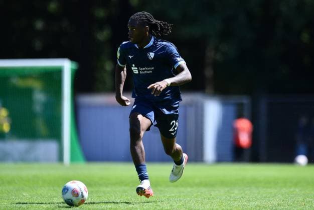 VfL Bochum U21 vs. Borussia Dortmund U23 ** FOR EDITORIAL PURPOSES ONLY ** EDITORIAL USE ONLY ** p Soccer Regionalliga West 1 Matchday VfL Bochum U21 vs. Borussia Dortmund U23 on August 1, 2026, at the Mondpalast Arena in Herne Keanu Noel Kerbsties VfL Bochum U21 Germany North Rhine-Westphalia Herne Copyright ThorstenxTillmann Copyright: ThorstenxTillmann doc86yy5k3172ofiaapcu2 ,EDITORIAL USE ONLY Copyright: ThorstenxTillmann