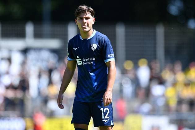 VfL Bochum U21 vs. Borussia Dortmund U23 ** FOR EDITORIAL PURPOSES ONLY ** EDITORIAL USE ONLY ** p Soccer Regionalliga West 1 Matchday VfL Bochum U21 vs. Borussia Dortmund U23 on August 1, 2026, at the Mondpalast Arena in Herne Lirim Jashari VfL Bochum U21 Germany North Rhine-Westphalia Herne Copyright ThorstenxTillmann Copyright: ThorstenxTillmann doc86yy5k3eimsb3yqtc9z ,EDITORIAL USE ONLY Copyright: ThorstenxTillmann