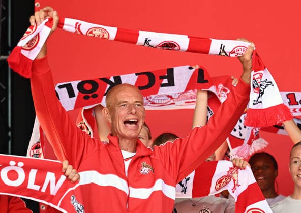 August 1, 2026, xophax, Soccer, Bundesliga 1, 1. FC Köln Season opener for 1. FC Köln at the Rhein Energie Stadium President Jörn Stobbe 1. FC Köln Cologne