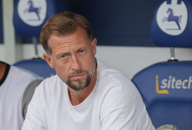 Head Coach Lars Kornetka, Eintracht Braunschweig Soccer, Men s Team, 2026–2027 Season, 2nd Bundesliga, Eintracht Stadium, Eintracht Braunschweig vs. RAAL La Louvière, preseason, friendly match, 0–0. DFL regulations prohibit any use of photographs as image sequences and or quasi-video.