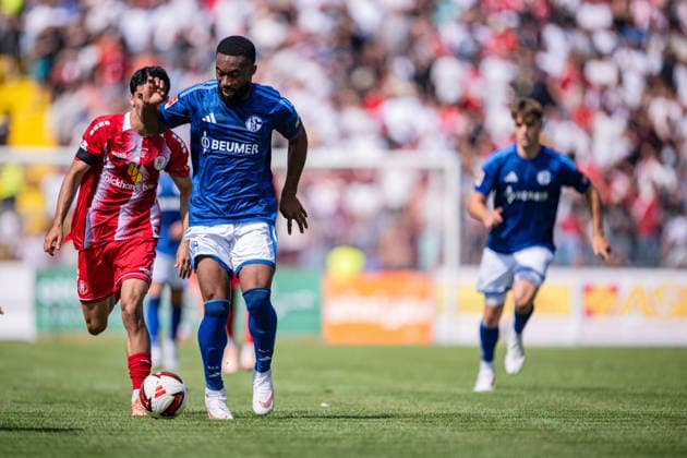 August 1, 2026, Soccer, 2026–2027 Season, Friendly Match, KSV Hessen Kassel vs. FC Schalke 04, Moussa Sylla, FC Schalke 04 xRHR PHOTO YYx Copyright: KROEGER RHR-FOTOx RHR-FOTO YY