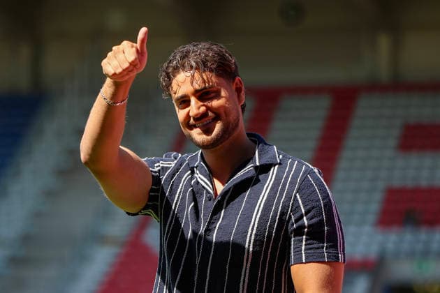 August 1, 2026, GER, Soccer, Men s, Friendly Match, 2026–2027 Season, KFC Uerdingen Delay Sports President Elias Eli Nerlich gesturing, Gesture, Krefeld Grotenburg Stadium, North Rhine-Westphalia, Germany Copyright: xAdrianxSchlüterx