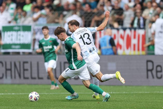 August 1, 2026, Men s Soccer, 2026–2027 Season, Bavarian Regional League, Matchday 2: 1 FC Schweinfurt 1905 vs. TSV 1860 Munich; Nicolas Pfarr 26, 1 FC Schweinfurt 1905 and Michael Eberwein 13, TSV 1860 Munich, Schweinfurt, Sachs Stadium, Bavaria, Germany