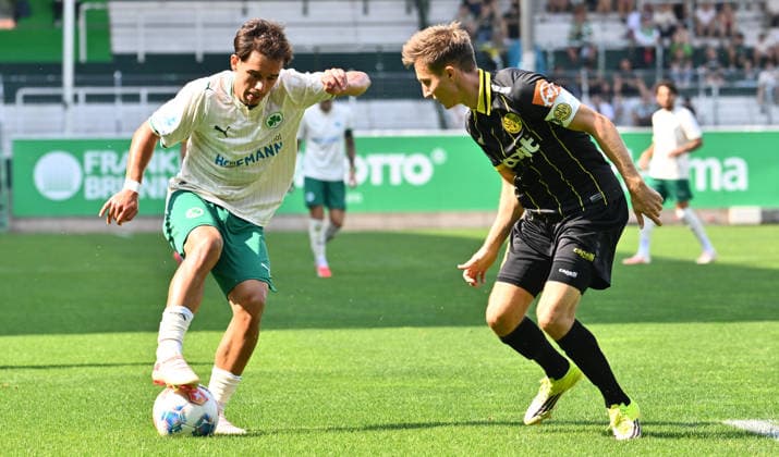 August 1, 2025 Soccer Season 2025–2026 Bavarian Regional League Matchday 2 SpVgg Greuther Fürth Fürth II U23 Kleeblatt SpVgg Bayreuth xwoxzix Olgherto Balliu 40, SpVgg Greuther Fürth II Dennis Lippert 3, SpVgg Bayreuth