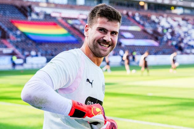 Germany Soccer 2. Bundesliga 2026–27, Preseason Match: FC St. Pauli vs. Deportivo de A Coruna at Millerntor Stadium, Hamburg. The new No. 1 at Millerntor: Ben Voll, FC St. Pauli, 1 Copyright: xStefanxTrochax