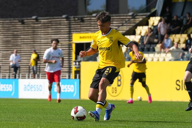 Saturday, August 1, 2026 2026–2027 Season 1st Round of the DFB Junior Cup at BVB Fußballpark Hohenbuschei, Dortmund, Germany BV Borussia Dortmund U19 Holstein Kiel U19 Ioannis Christos Kostoglou BVB